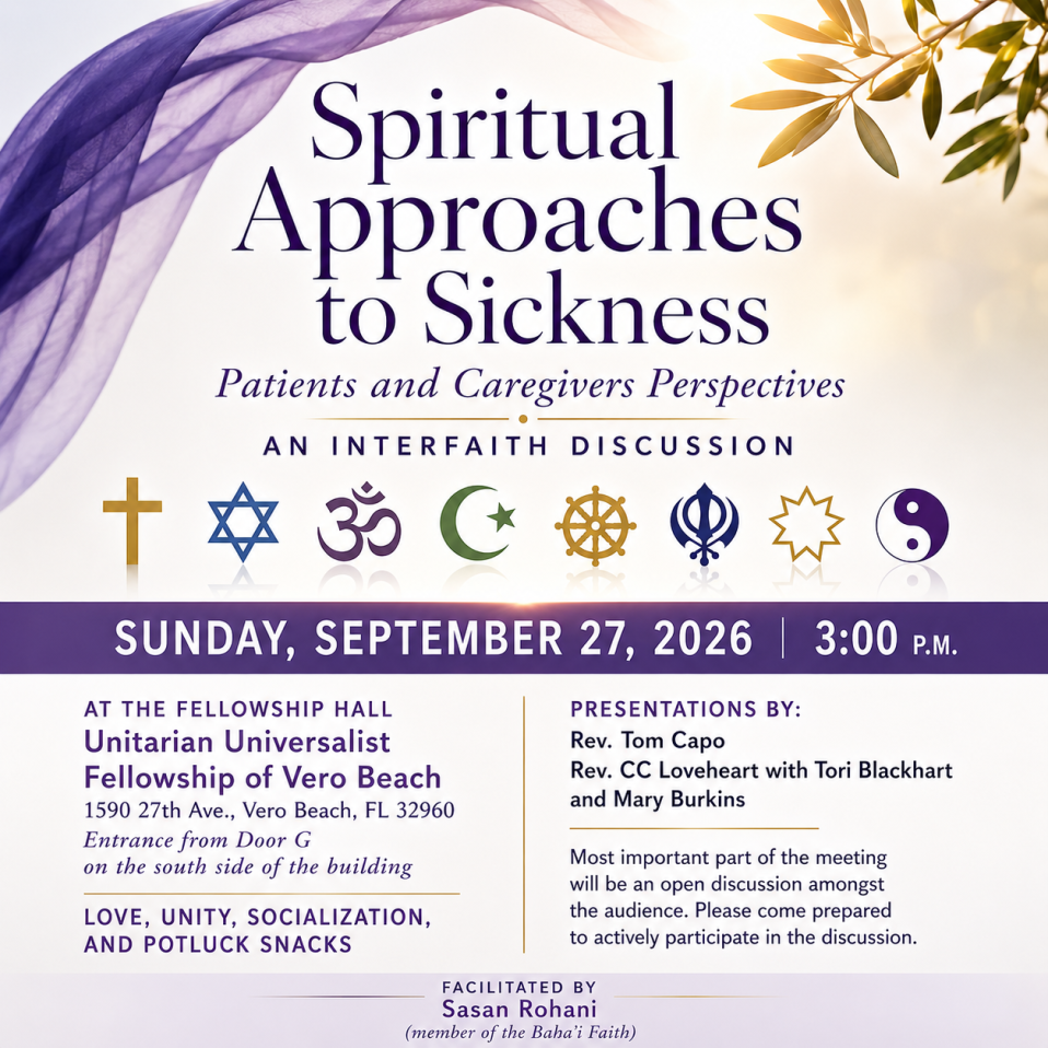 “Spiritual Approaches to Sickness”